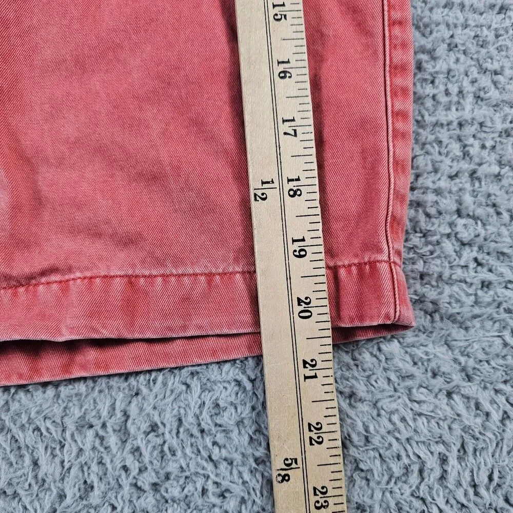 Peter Millar Shorts Mens 40 Salmon Pink Pima Cotton Casual Golf 8